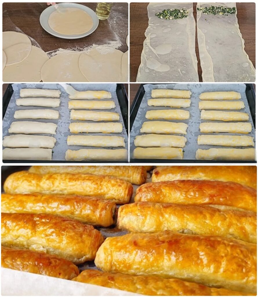 Sadece Un Su Tuz İle Çıtır Çıtır Ispanaklı Börek