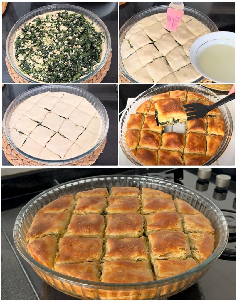 El Açması Ispanaklı Börek Tarifi , El Açması Ispanaklı Börek Tarifi Nasıl Yapılır?