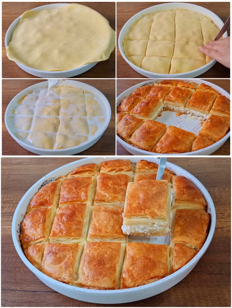 Sadece 4 Beze İle Tadına Doyulmaz Sütlü Börek Tarifi