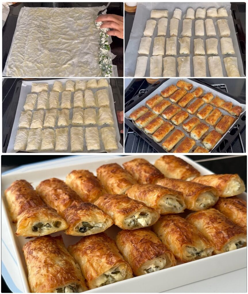 Baklava Yufkasından Çıtır Börek Tarifi