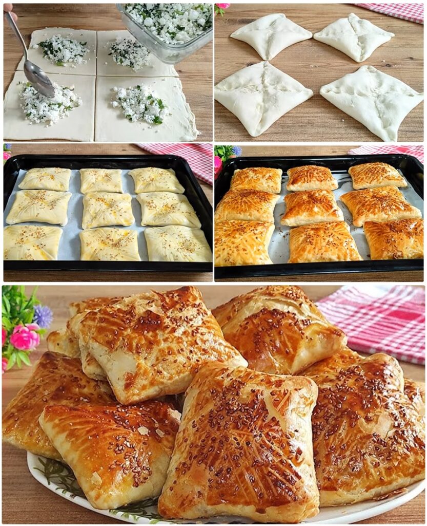 Fırından Çıktığı Gibi Biter Çıtır Börek Tarifi