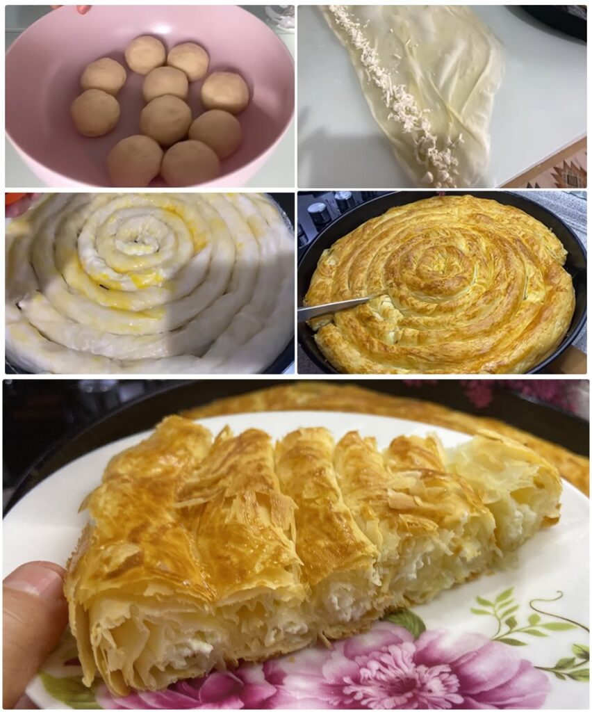 100 Yıldan Eski Çıtır Çıtır Peynirli Börek Tarifi