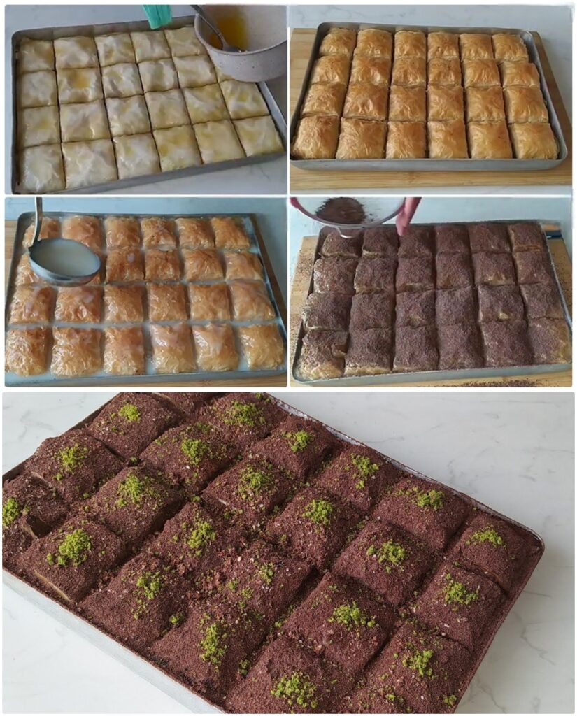 Tepsi Tepsi Yaptığım Soğuk Baklava Tarifi