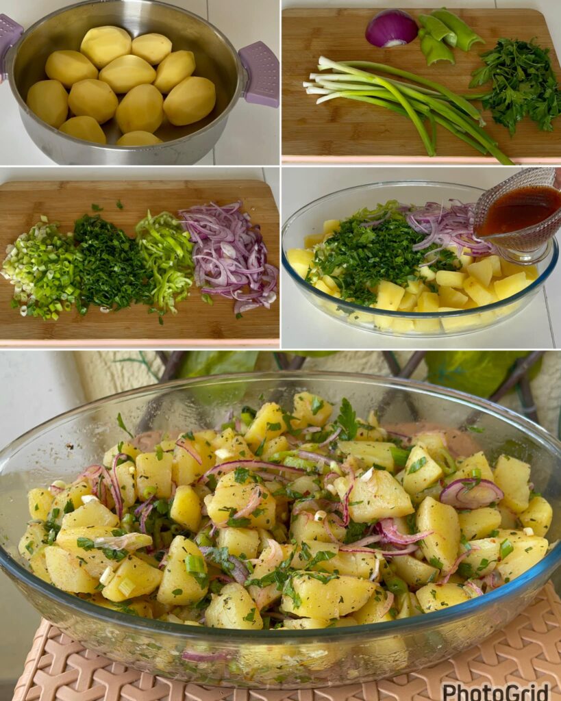 Patates Salatası Tarifi , Patates Salatası Nasıl Yapılır