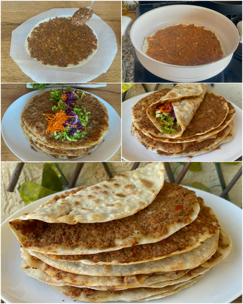 Tencerede Lahmacun Tarifi , Lahmacun Nasıl Yapılır